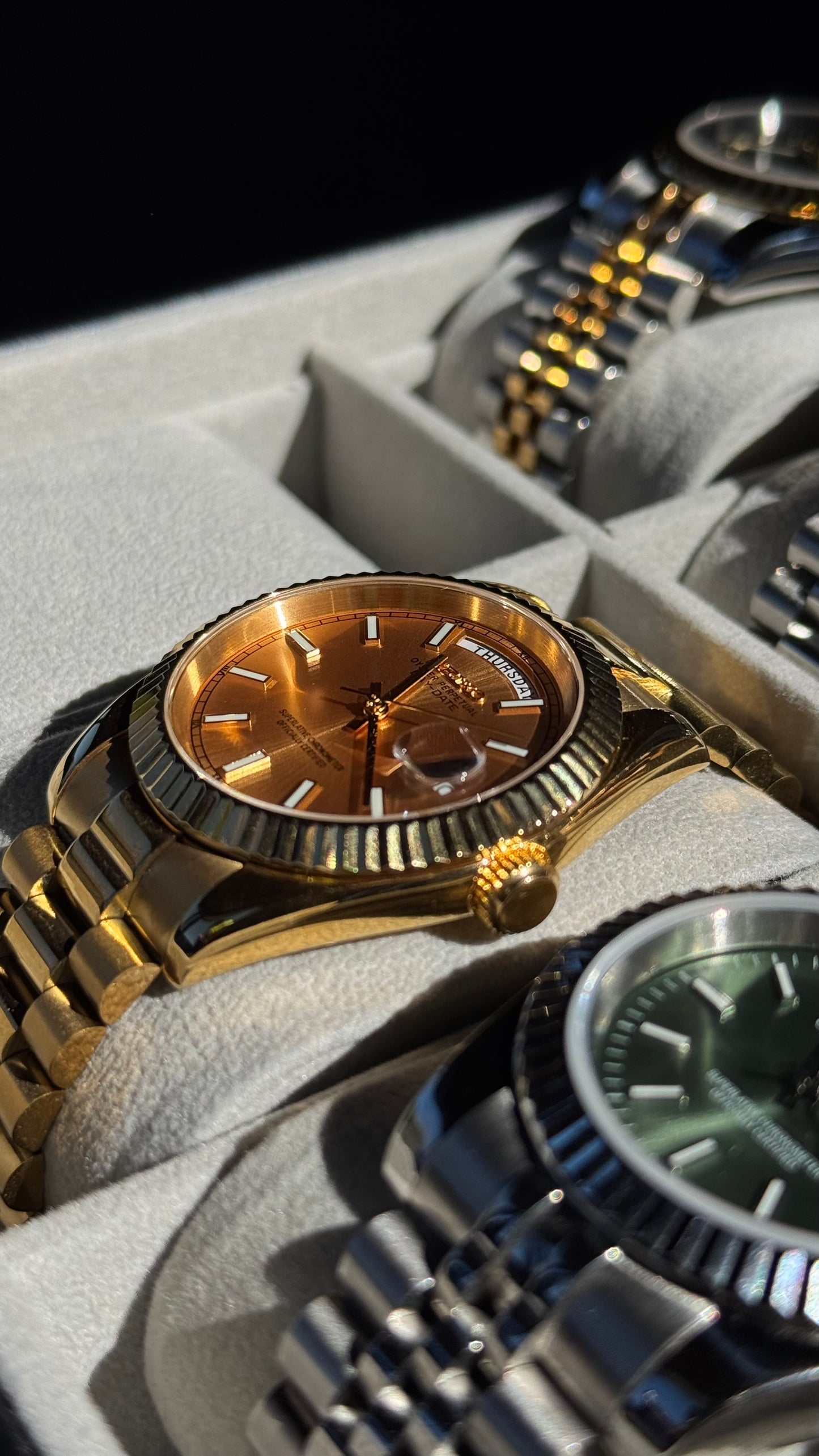 Tony Soprano Dial PerpetualDay Gold
