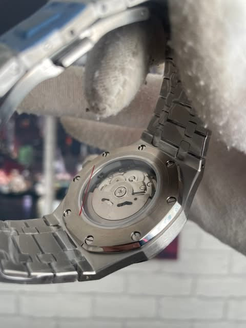 Blue Arabic Dial Perpetual Oak Stainless Steel