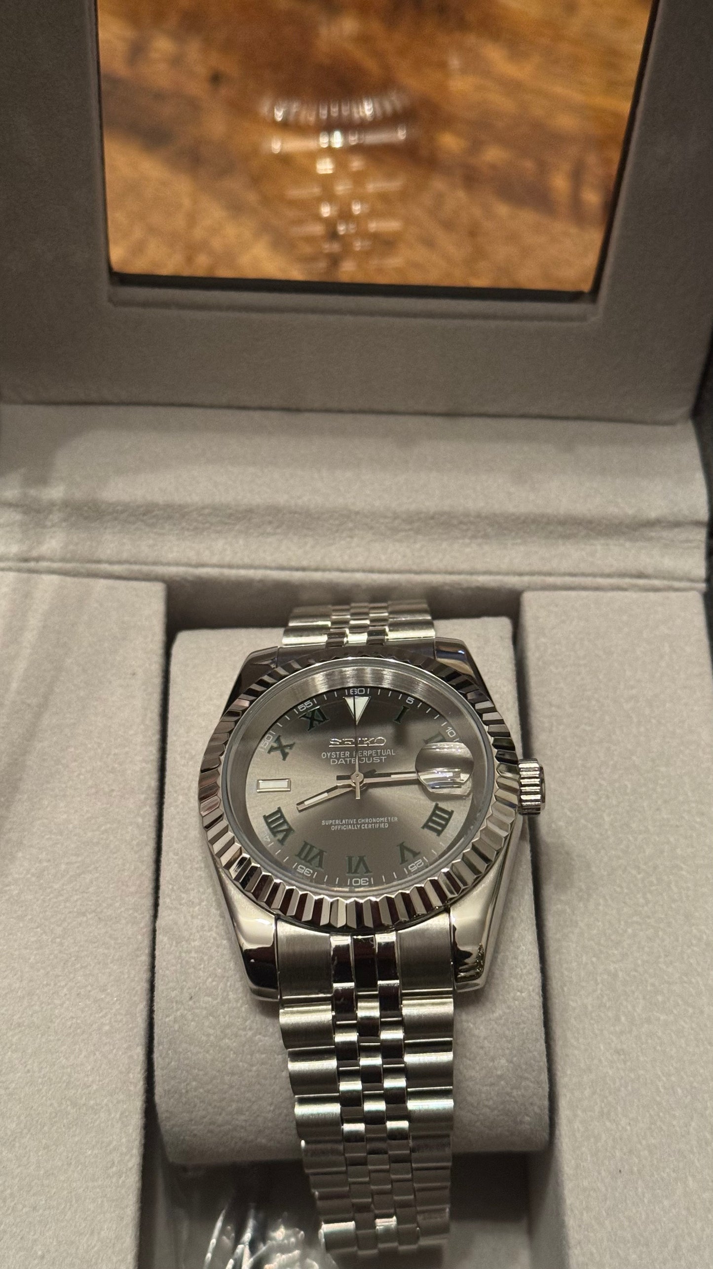 Wimbledon Dial PerpetualDate Stainless Steel