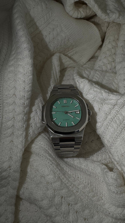 Tiffany Blue Perpetual Nautilus Stainless Steel