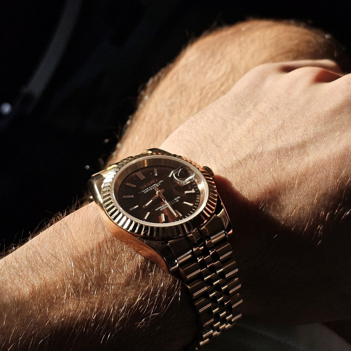 Chocolate Dial PerpetualDate Rose Gold