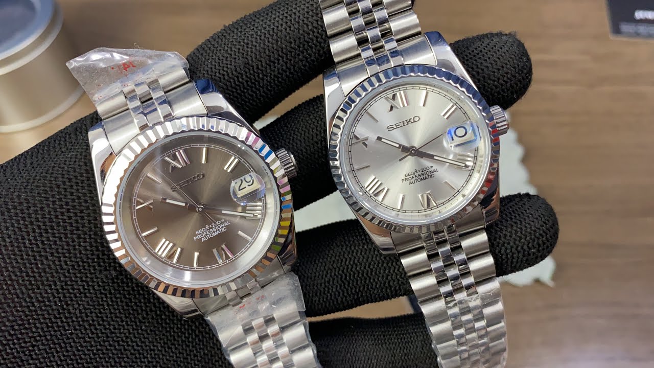 Silver Roman Dial PerpetualDate Stainless Steel