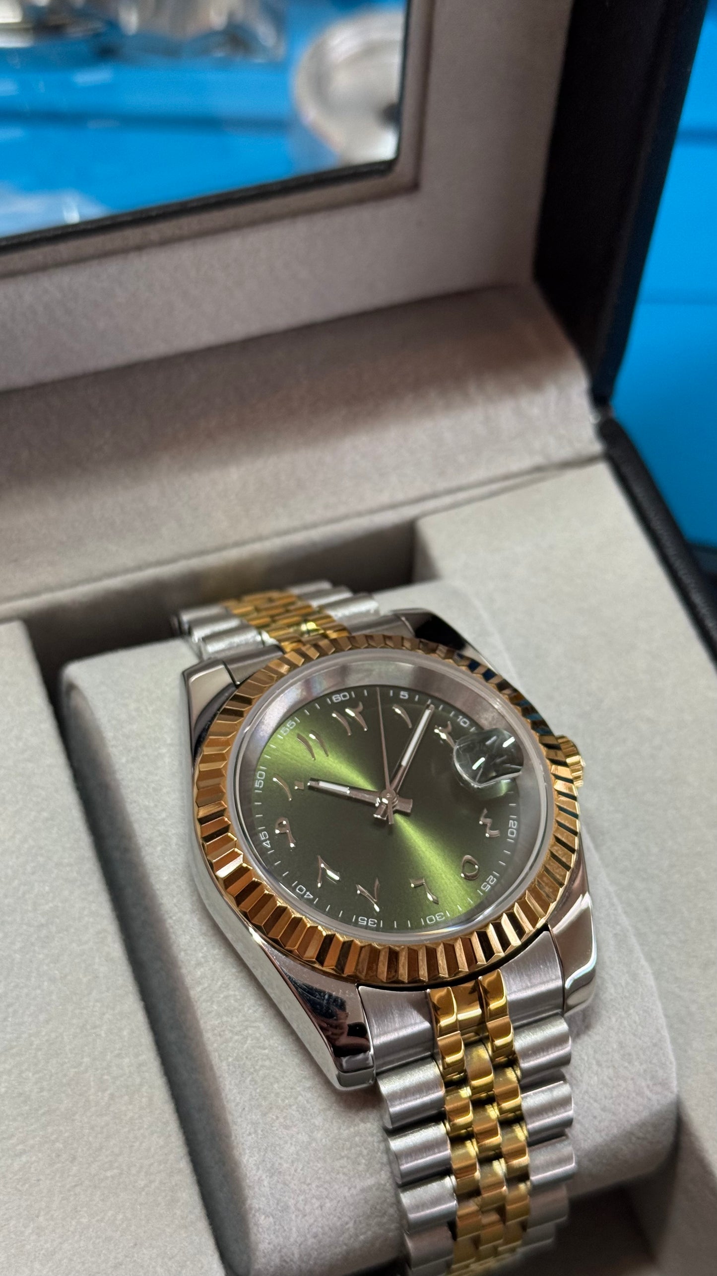 Attieh Arabic Dial PerpetualDate Two Tone