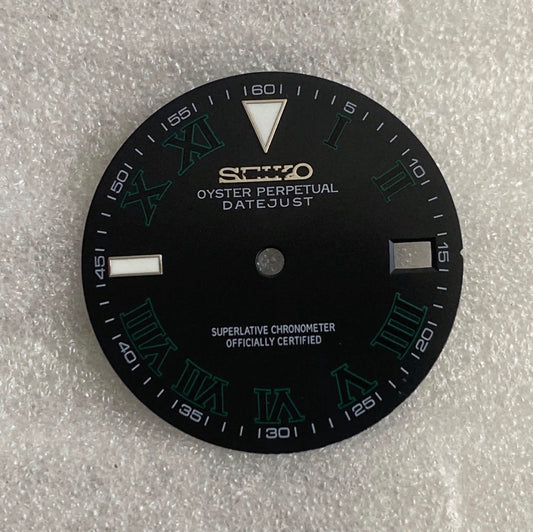 Black Wimbledon Dial PerpetualDate Stainless Steel
