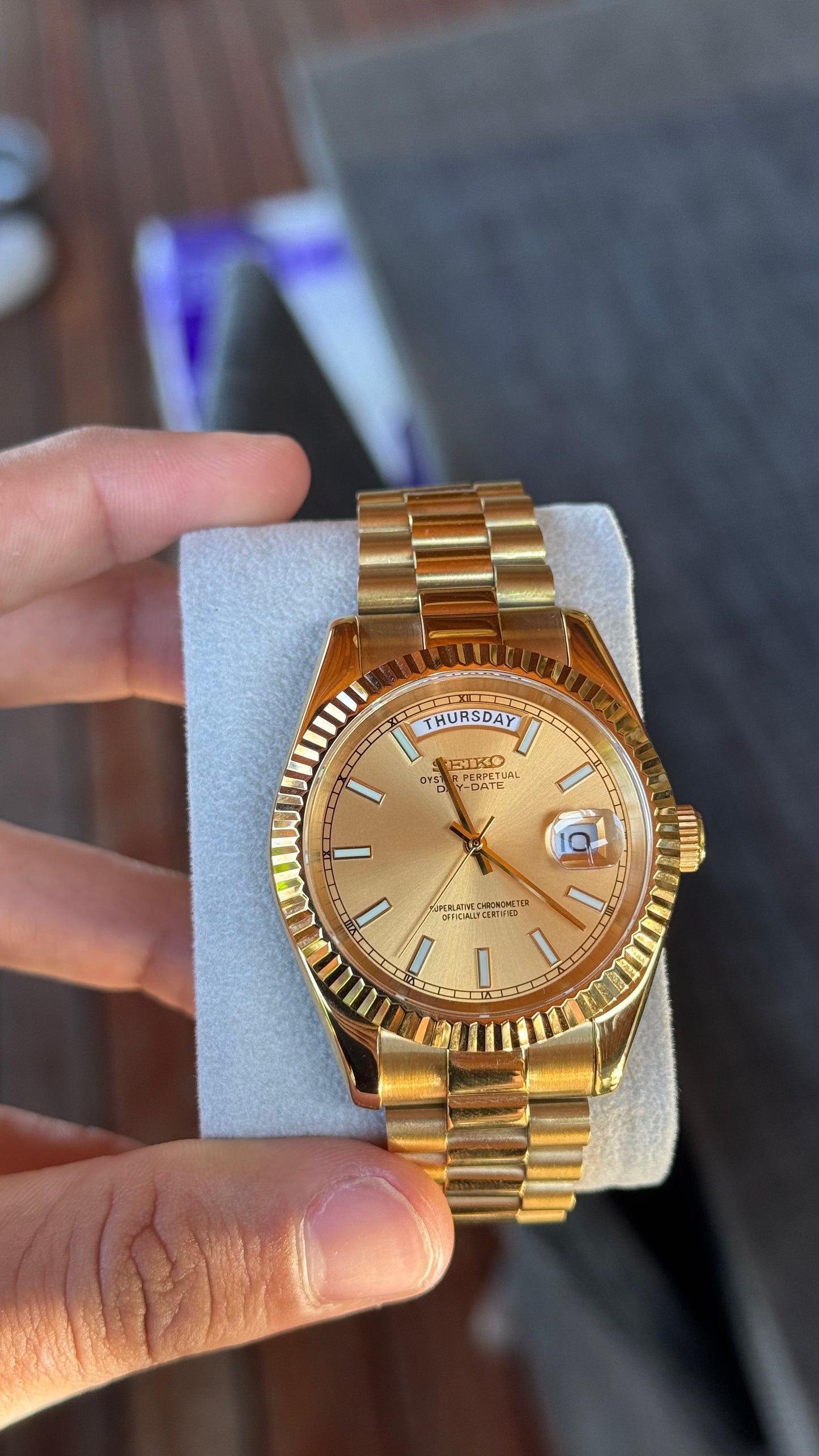 Tony Soprano Dial PerpetualDay Gold