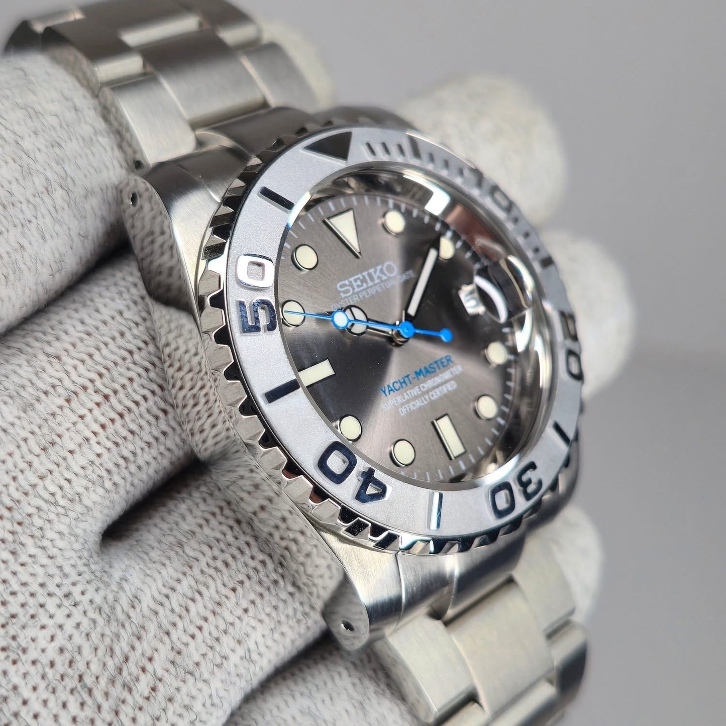 Platinum Dial PerpetualYacht Stainless Steel
