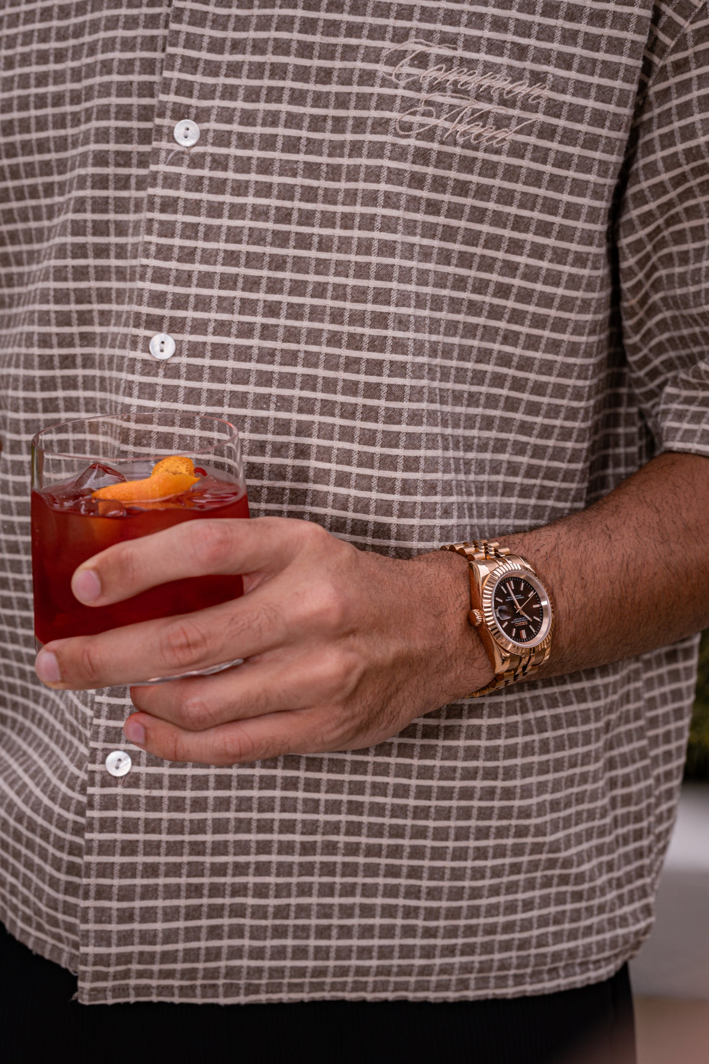 Chocolate Dial PerpetualDate Rose Gold