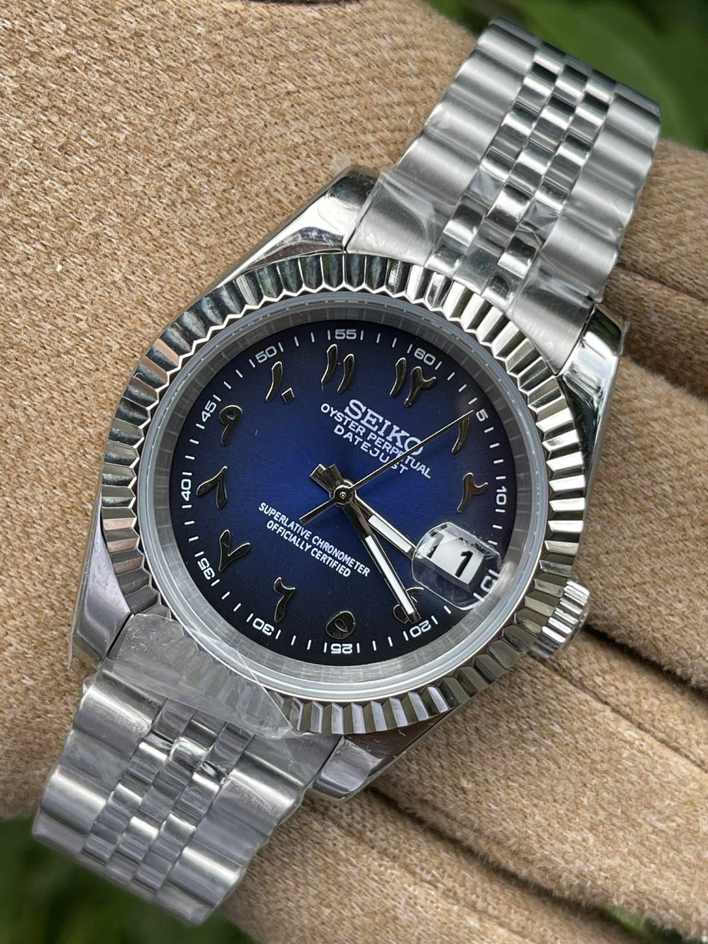 Deep Sea Arabic Dial PerpetualDate Stainless Steel