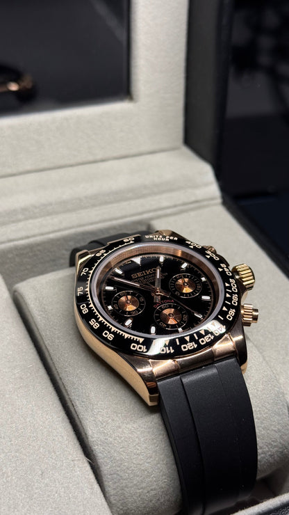 Black Perpetualtona Rose Gold