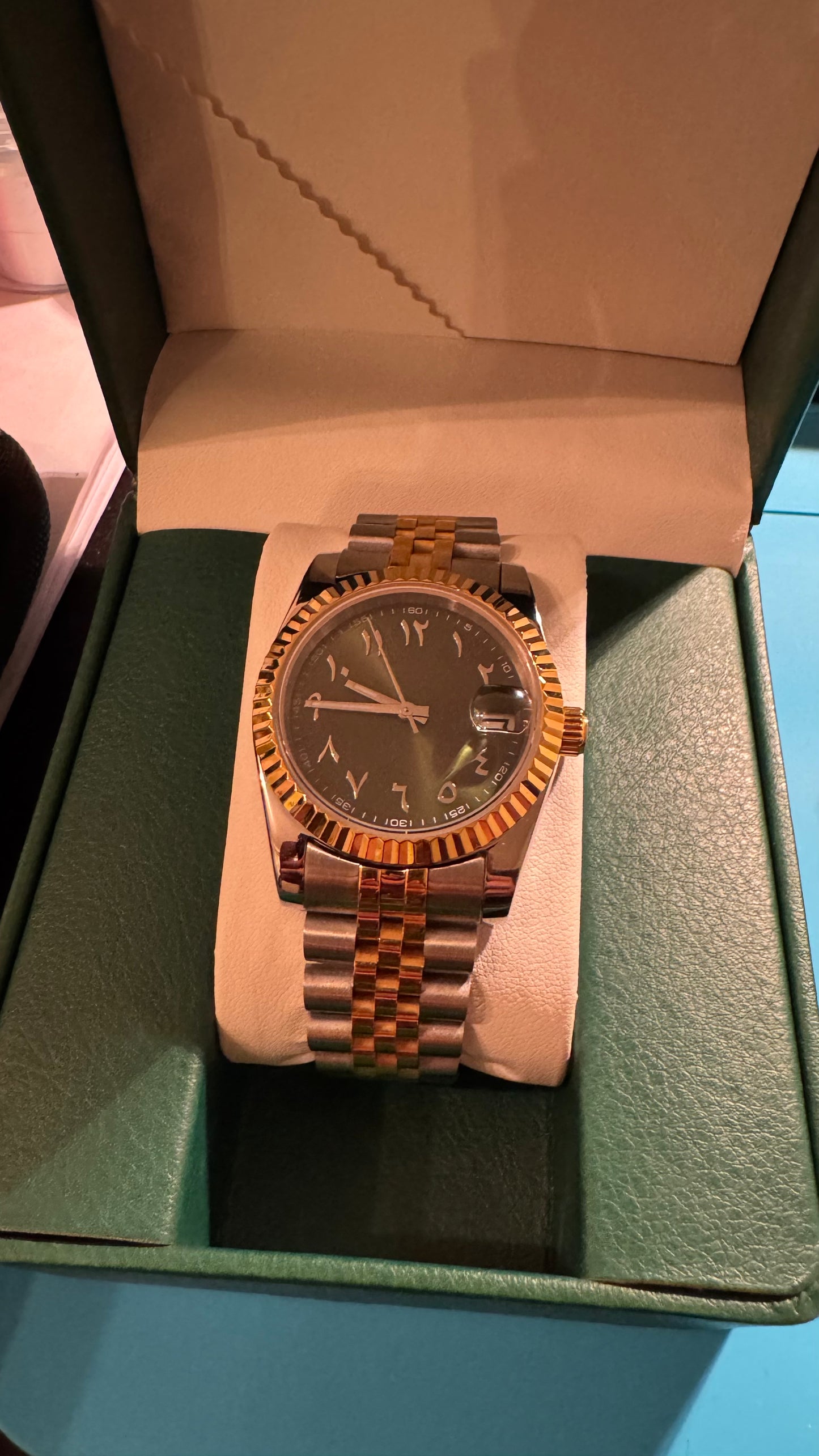 Attieh Arabic Dial PerpetualDate Two Tone