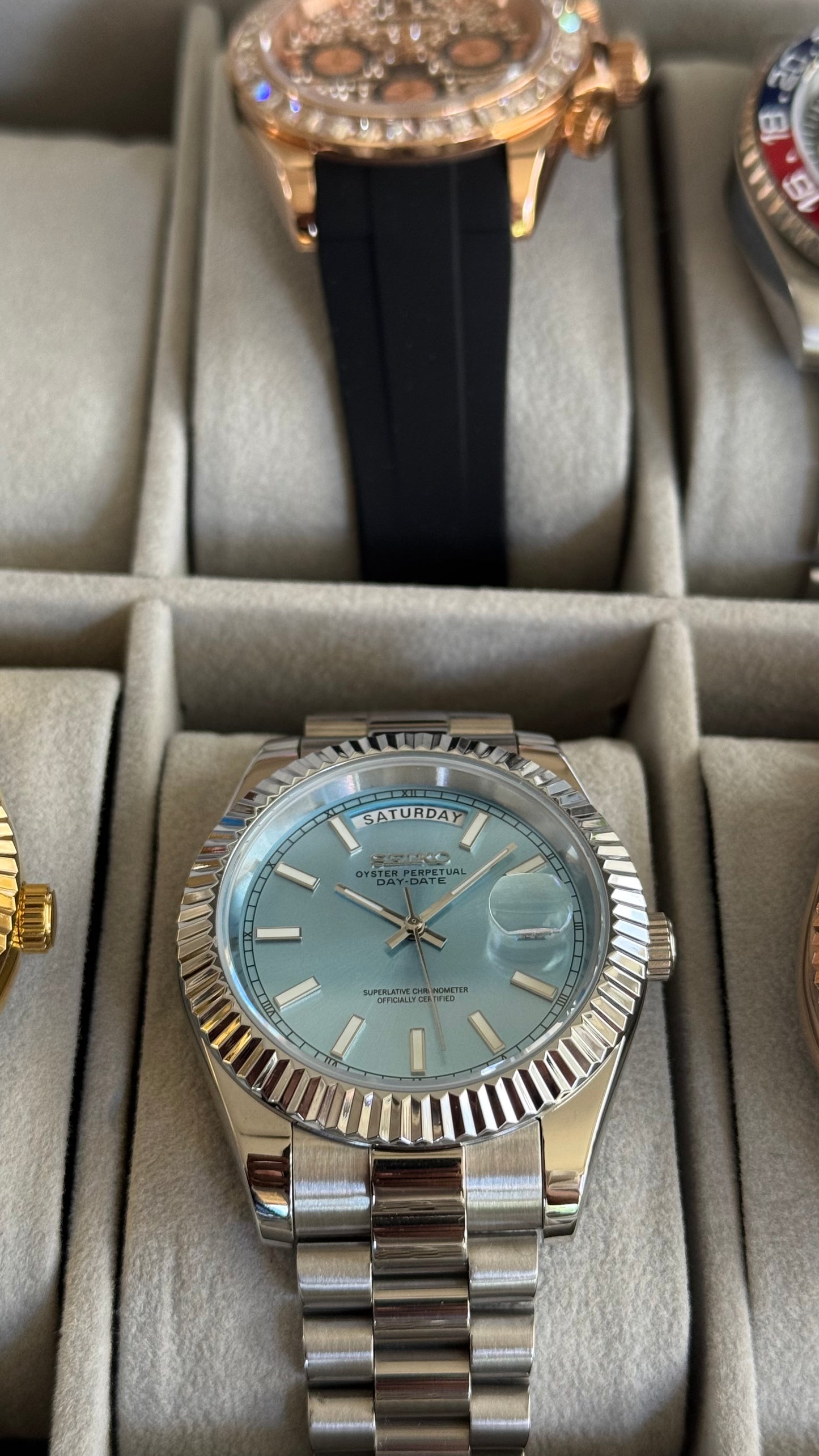 Ice Blue PerpetualDay Stainless Steel