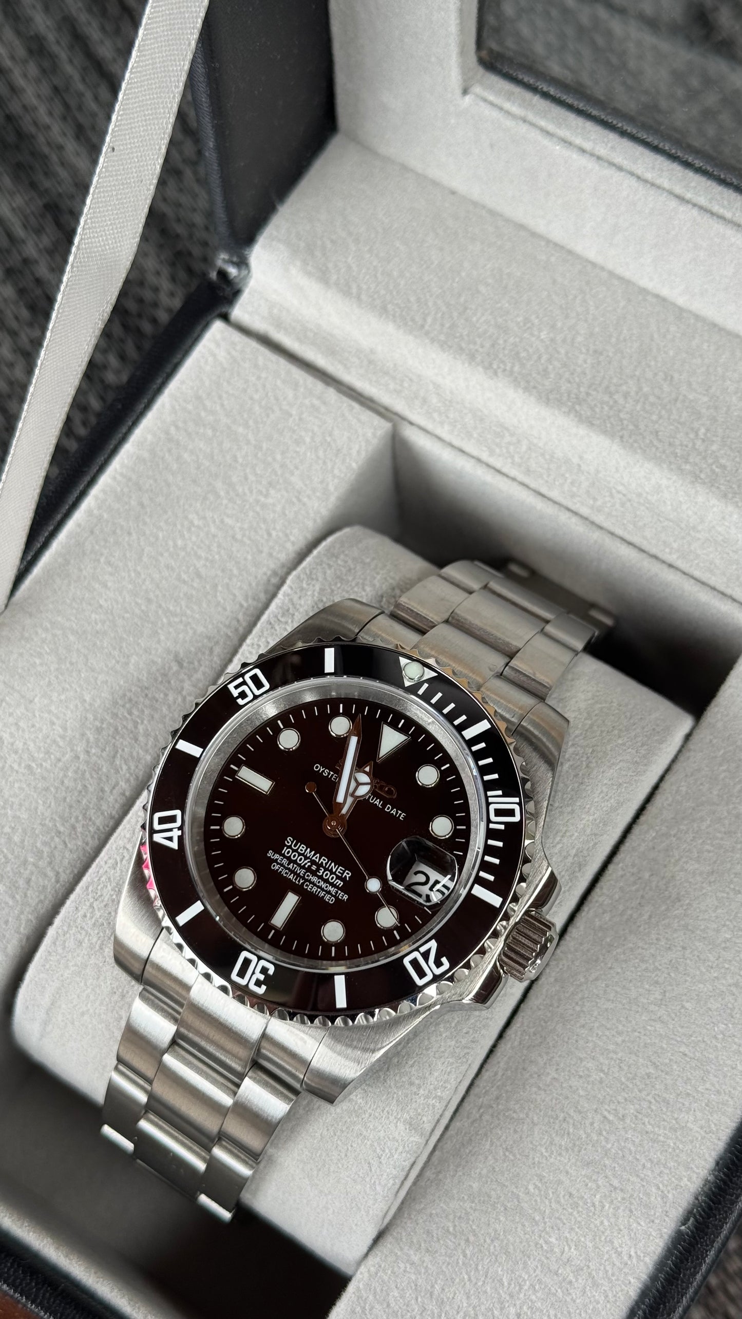 Black Dial PerpetualSub Stainless Steel