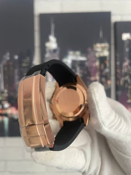Diamond Tiger Dial Perpetualtona Rose Gold