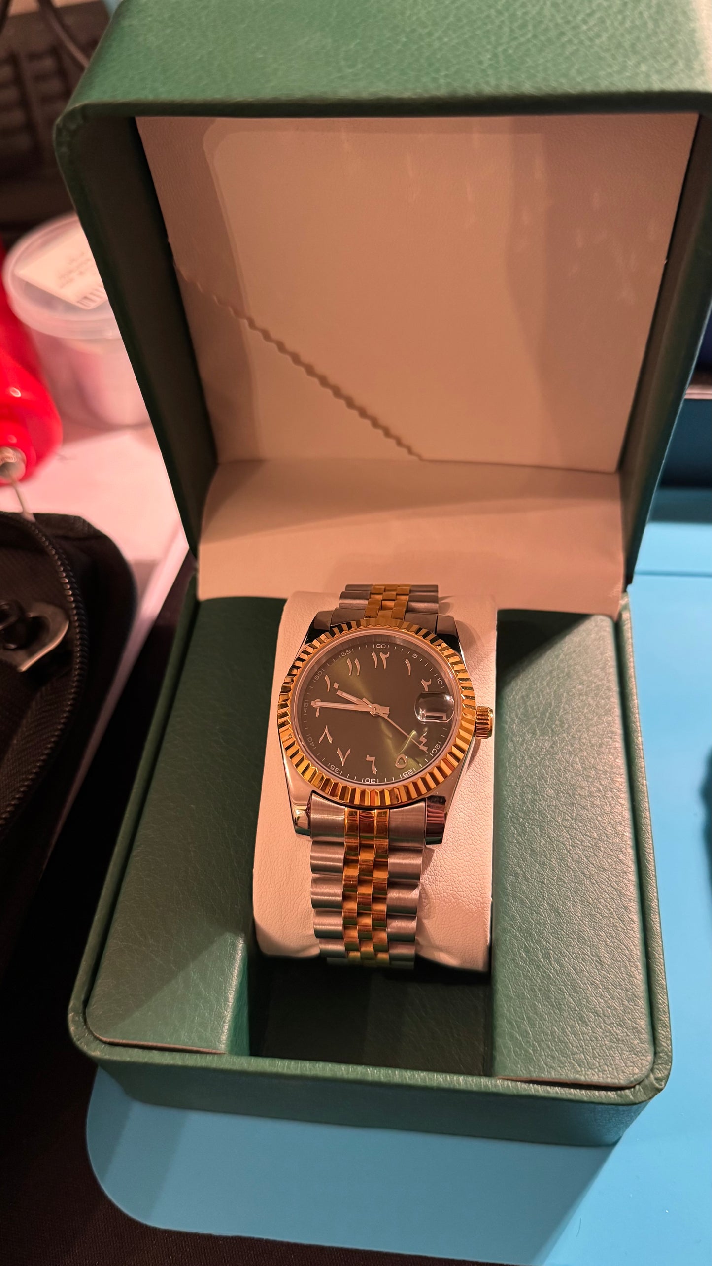 Attieh Arabic Dial PerpetualDate Two Tone