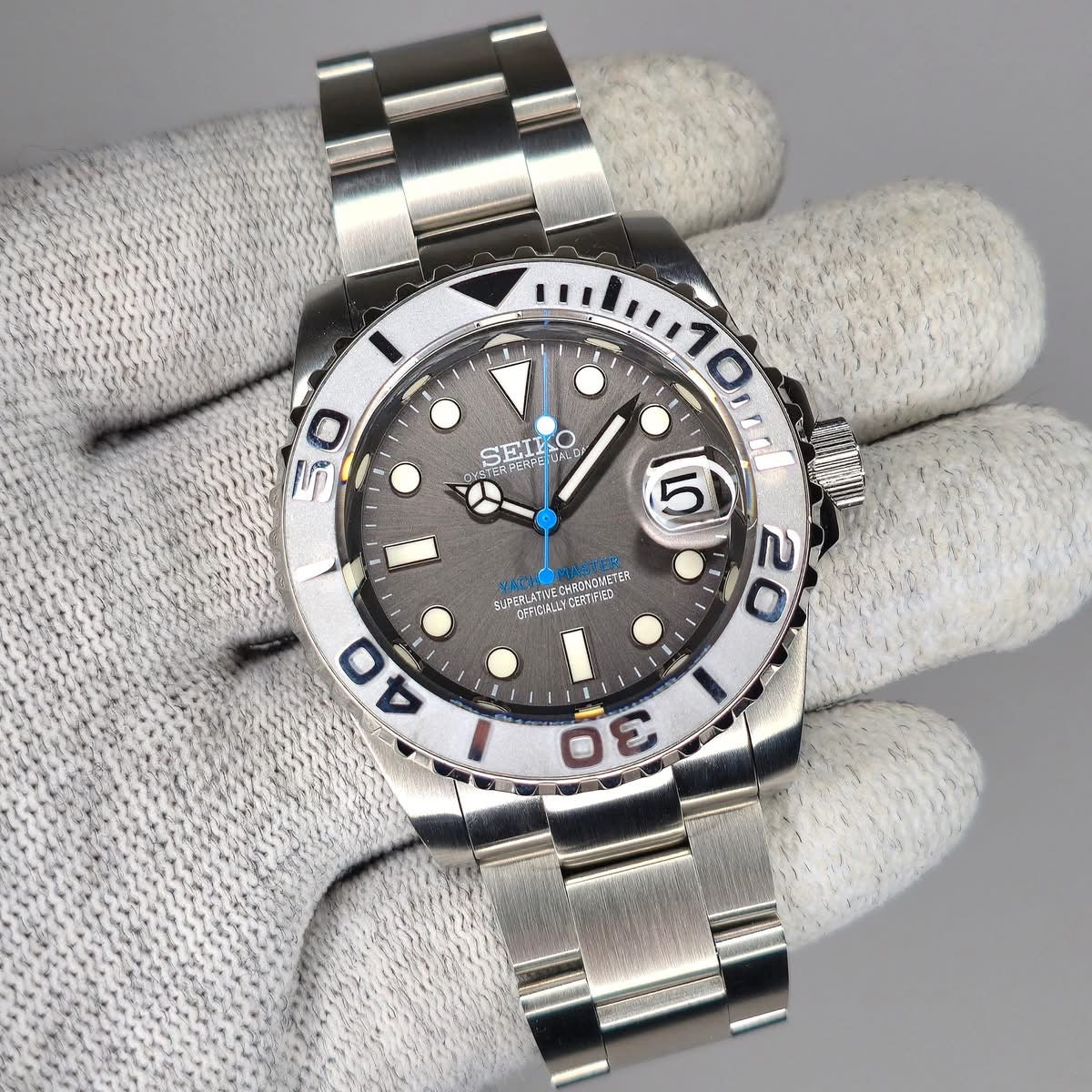 Platinum Dial PerpetualYacht Stainless Steel