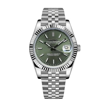 Olive Green PerpetualDate Stainless Steel