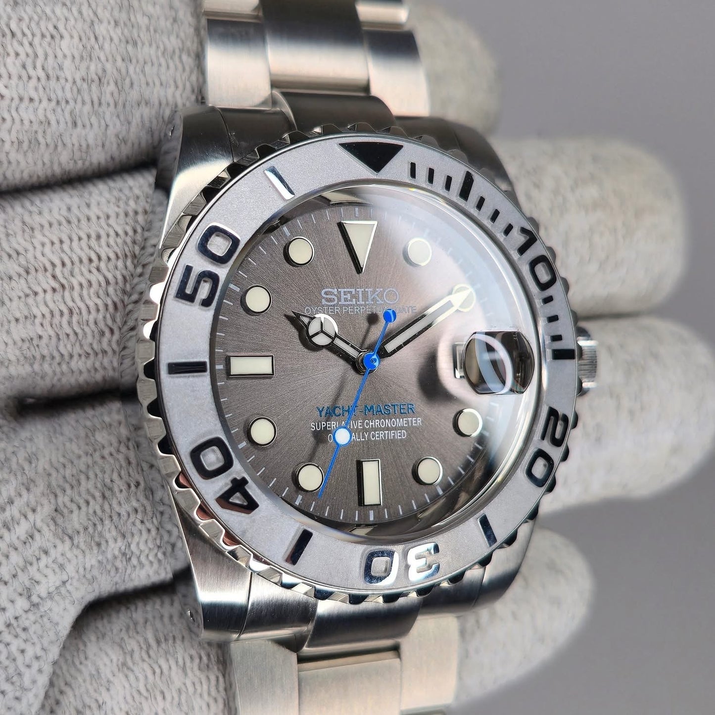 Platinum Dial PerpetualYacht Stainless Steel