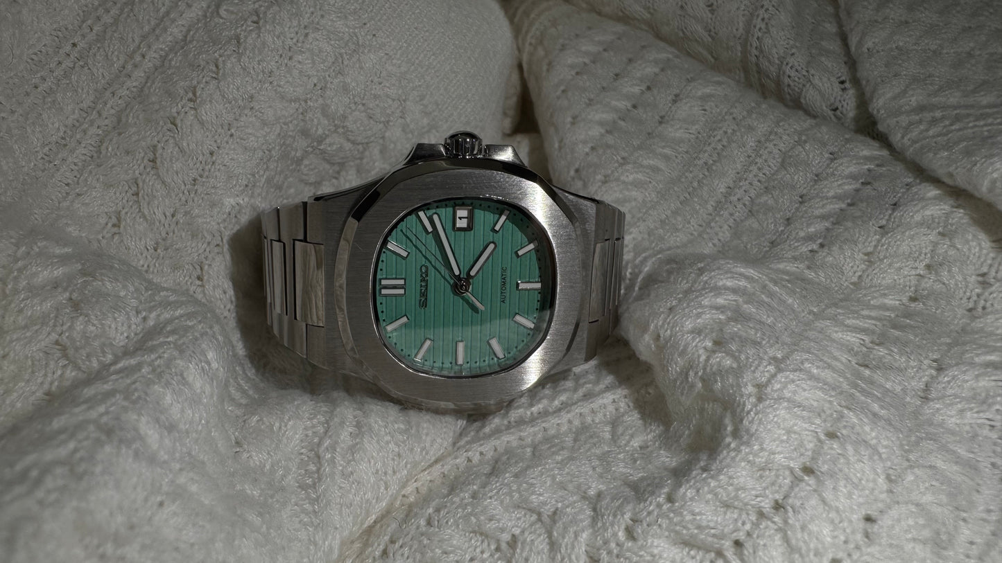 Tiffany Blue Perpetual SeikoNautilus Stainless Steel
