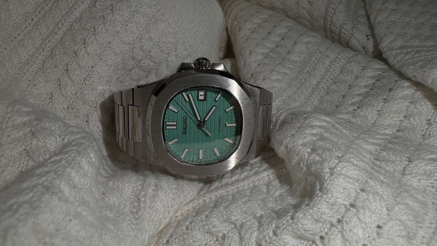 Tiffany Blue Perpetual Nautilus Stainless Steel