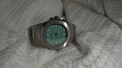 Tiffany Blue Perpetual Nautilus Stainless Steel