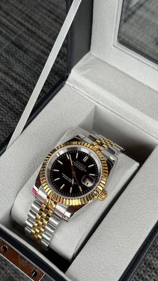 Classic Black Dial PerpetualDate Two Tone Gold