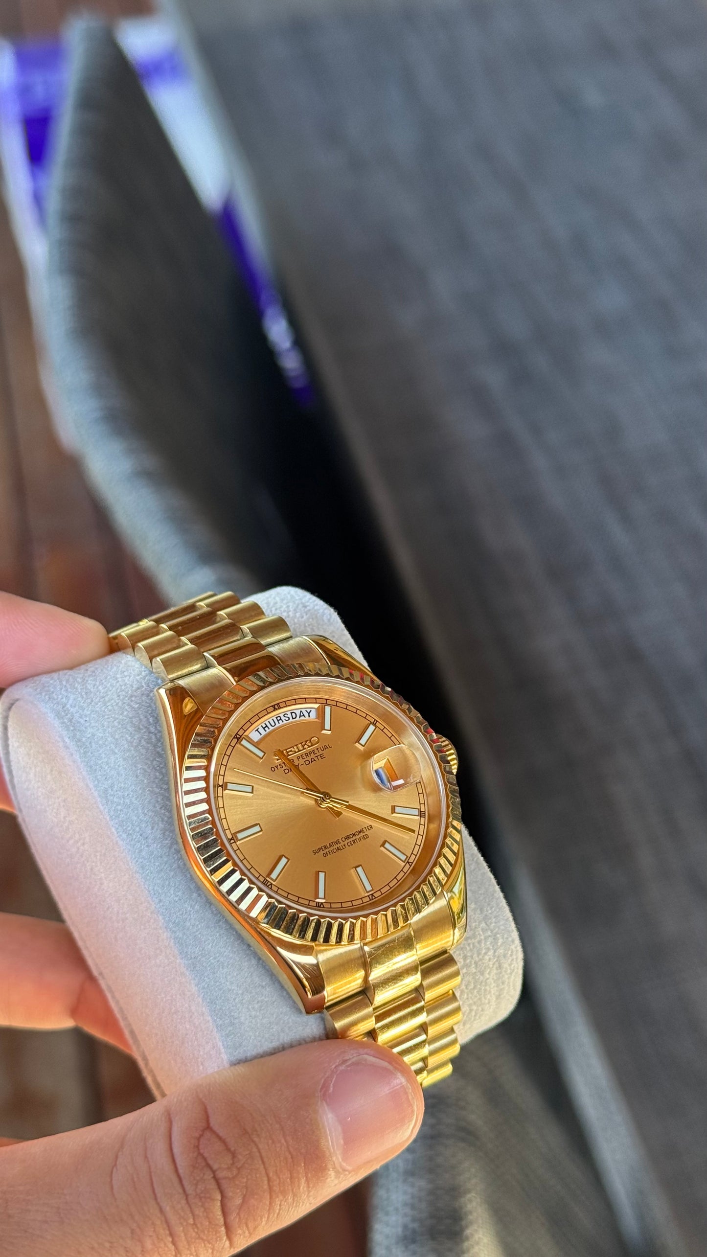 Tony Soprano Dial PerpetualDay Gold