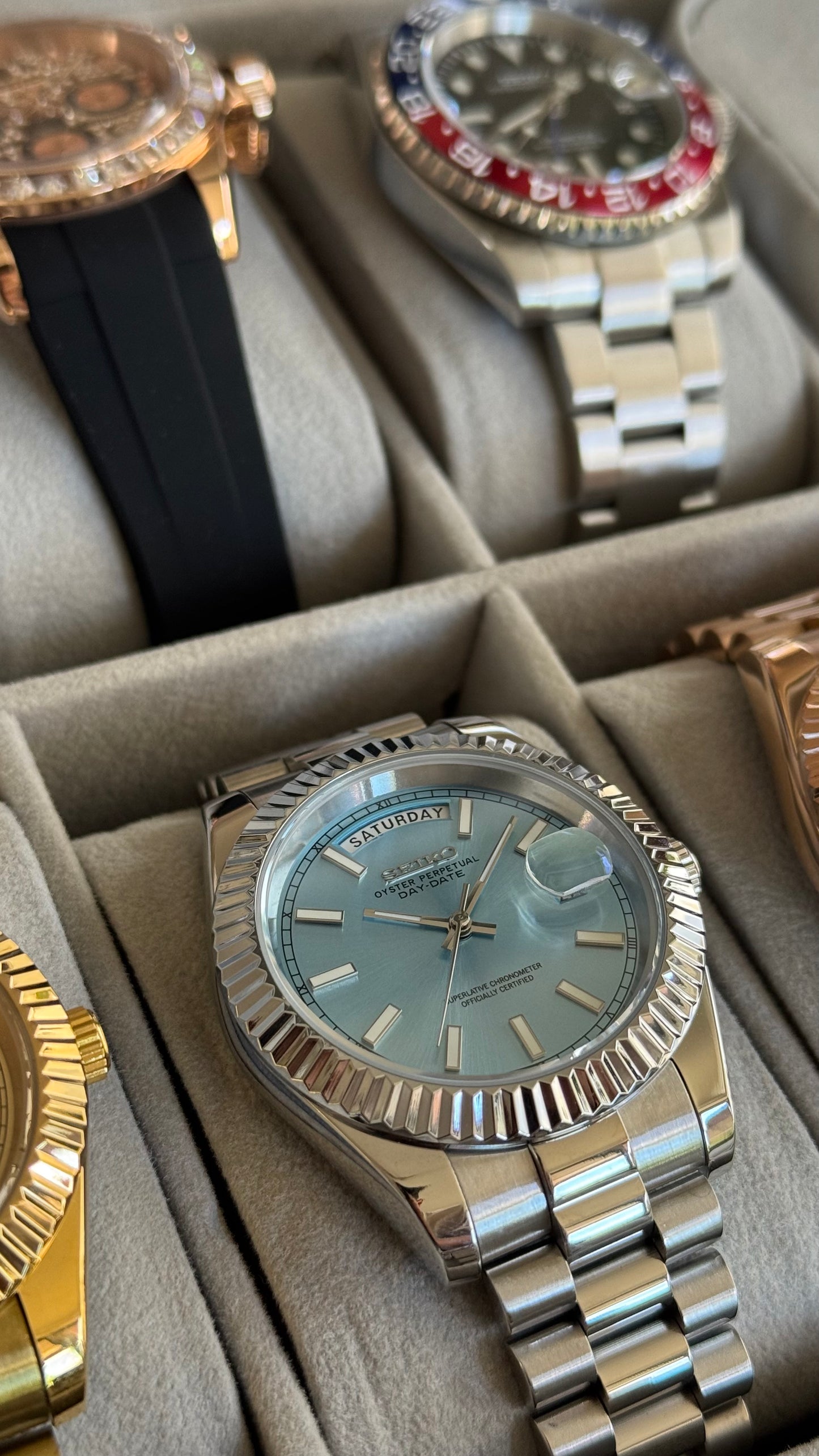 Ice Blue PerpetualDay Stainless Steel