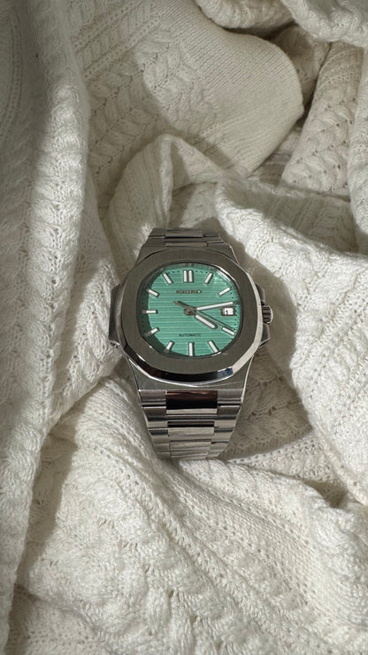 Tiffany Blue Perpetual Nautilus Stainless Steel