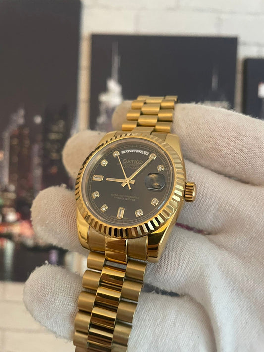 Black Diamond Dial PerpetualDay Gold