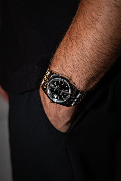 Classic Black PerpetualDate Stainless Steel