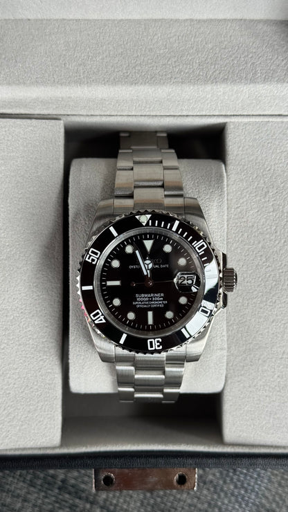 Black Dial PerpetualSub Stainless Steel