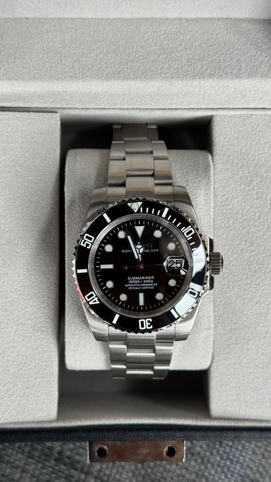 Black Dial PerpetualSub Stainless Steel