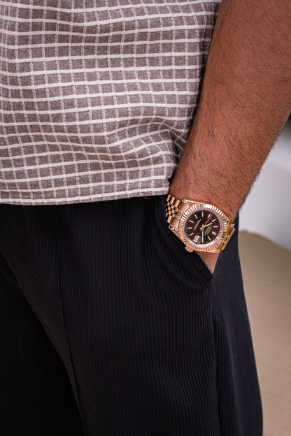 Chocolate Dial PerpetualDate Rose Gold