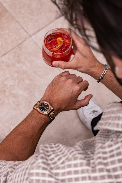 Chocolate Dial PerpetualDate Rose Gold