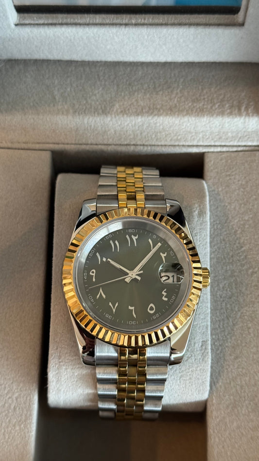 Attieh Arabic Dial PerpetualDate Two Tone