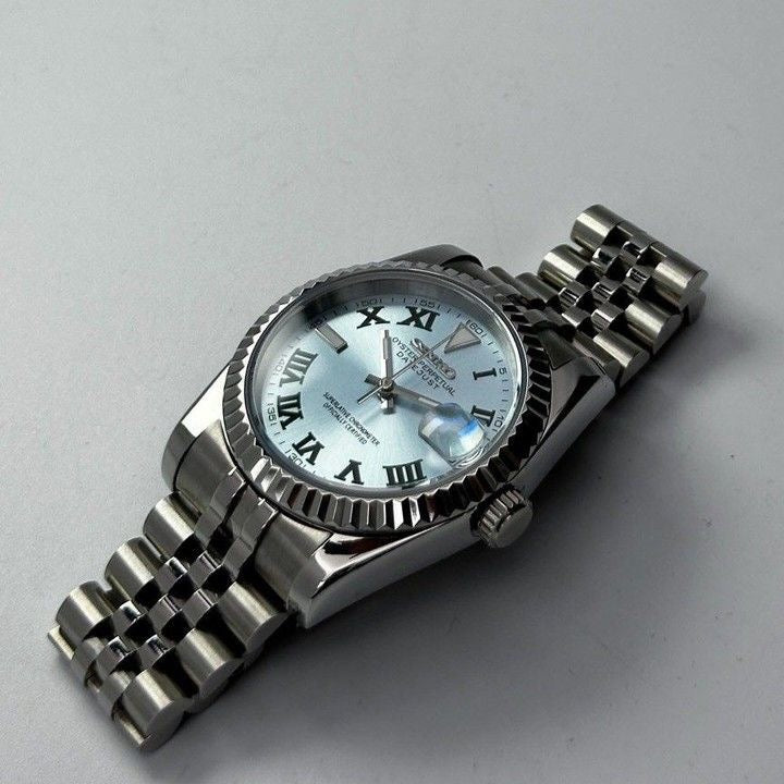 Ice Blue Wimbledon Dial PerpetualDate Stainless Steel