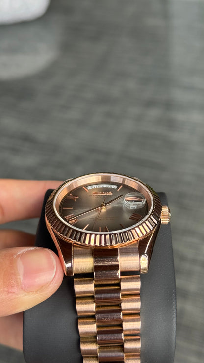 Arctic Ombre Dial PerpetualDay Rose Gold