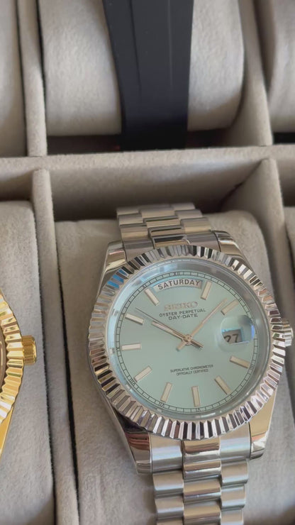 Ice Blue PerpetualDay Stainless Steel