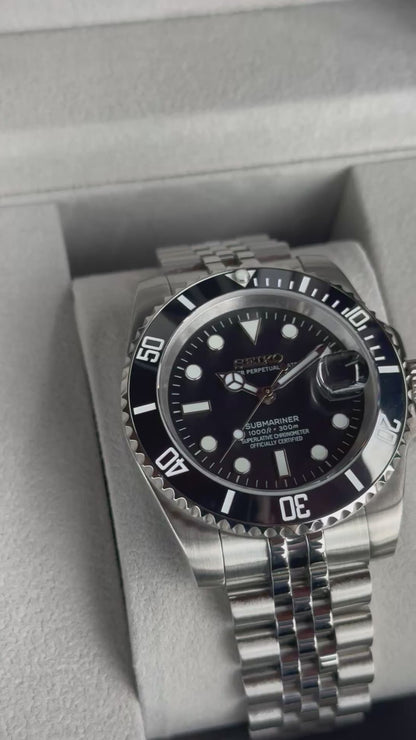 Black Dial PerpetualSub Stainless Steel